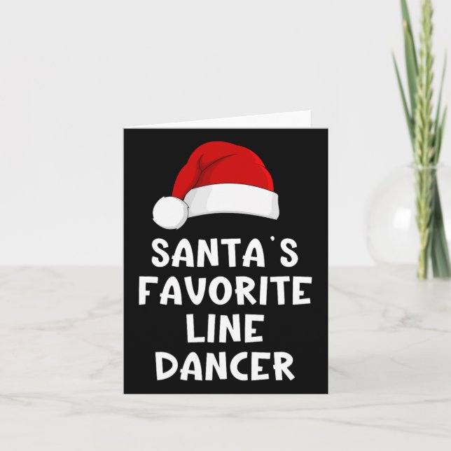 Jultomtens favoritlinje Dancer Funny Danci Kort (Framsida)