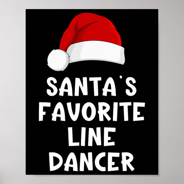 Jultomtens favoritlinje Dancer Funny Danci Poster (Framsidan)