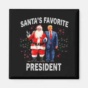 Jultomtens Favoritpresident Roliga Trump Magnet
