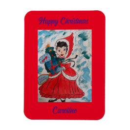 jultomtens Helper-jul Magnet