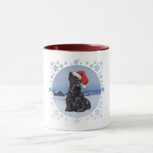 Jultomtens Hjälpare Skotsk Terrier Mugg