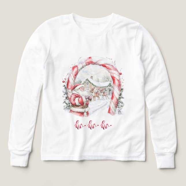 jultomtens jul t shirt (Design framsida)