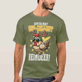 Jultomtens mest äggcelliga renjulsdesign t shirt
