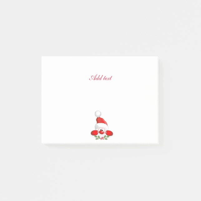 jultomtens populära designmall, post-it block (Framsida)