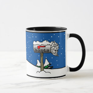 jultomtens postlåda, Mugg