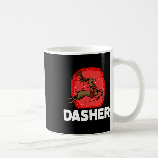 Jultomtens renare Lazy Costume Dasher Kaffemugg (Höger)