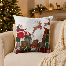 Jultomtens släde och renar jul