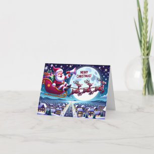 jultomtens Sleigh Kort