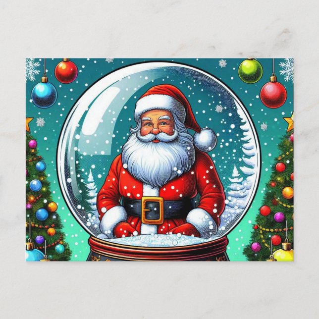 jultomtens vykort! vykort (Framsida)