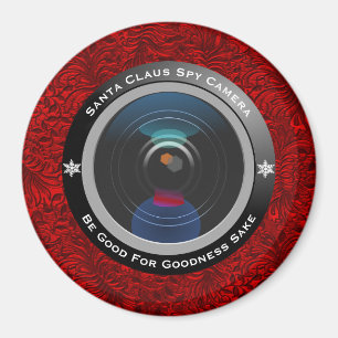 Jultomtenspionkamera Magnet