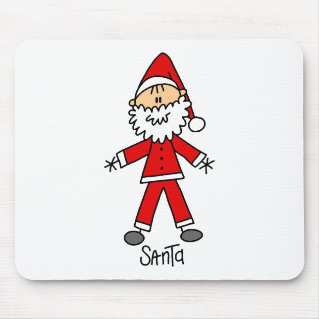 Jultomtenstick figur Mousepad Musmatta (Framsidan)