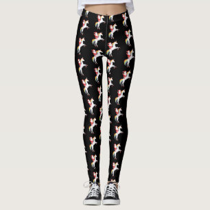 JultomtenUnicornjul för helgdaggåva Leggings