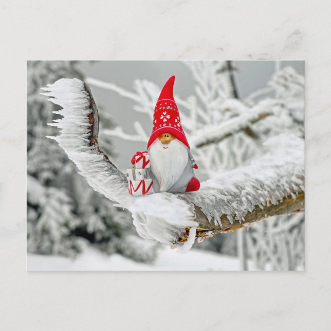 Jultomtenvykort Helg Vykort (Framsida)