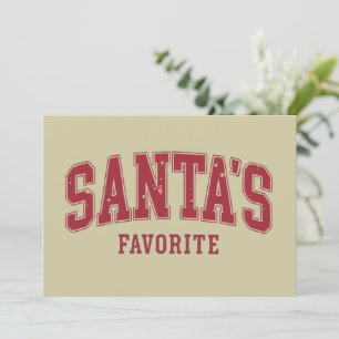 Jultomtes Favorit Julpresent Roligt Festlig Jul Julkort