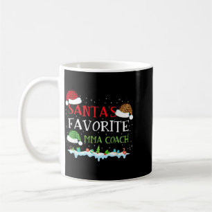 Jultomtes Favorit MMA Coach Rolig Jul MMA Kaffemugg