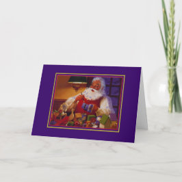 Jultomteverkstad julkort helgkort