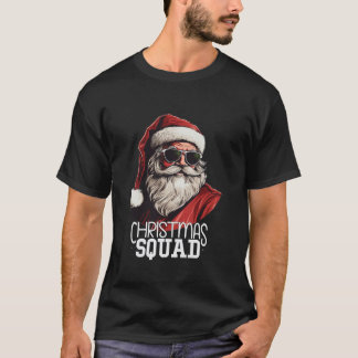 Jultorg-familjgruppen Matchar julafton Pa T Shirt