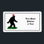 Jultorgatchin Fraktsedel<br><div class="desc">Anpassa det här - Borta kvadratisk ruta för Julklapp Sasquatch Silhouette - genom att lägga till färg i valfri bakgrund! Du kan också lägga till text eller ändra storlek på bilden så att den blir större eller mindre, eller markera den så att den passar hela yta! (De här alternativen är...</div>