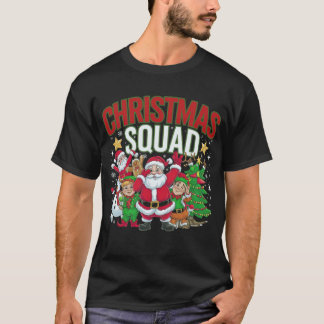 Jultorset Santa Dabbing Elf Family Pajamas T Shirt