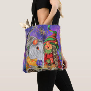Jultote Bag med Lycklig Gnomes Tygkasse