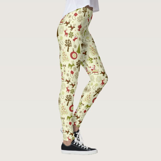 Jultraditioner - Helgdag Leggings (Höger)