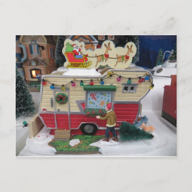 Jultrailer Vykort (Framsida)