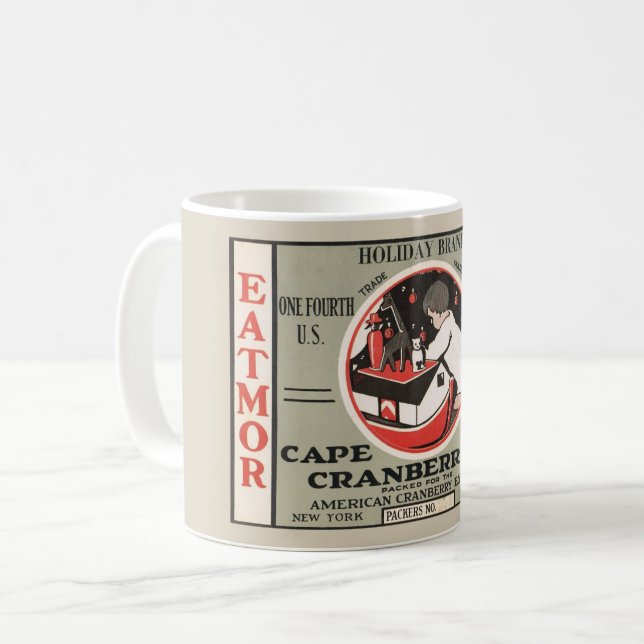 Jultranbärsmugg Kaffemugg (Framsida vänster)
