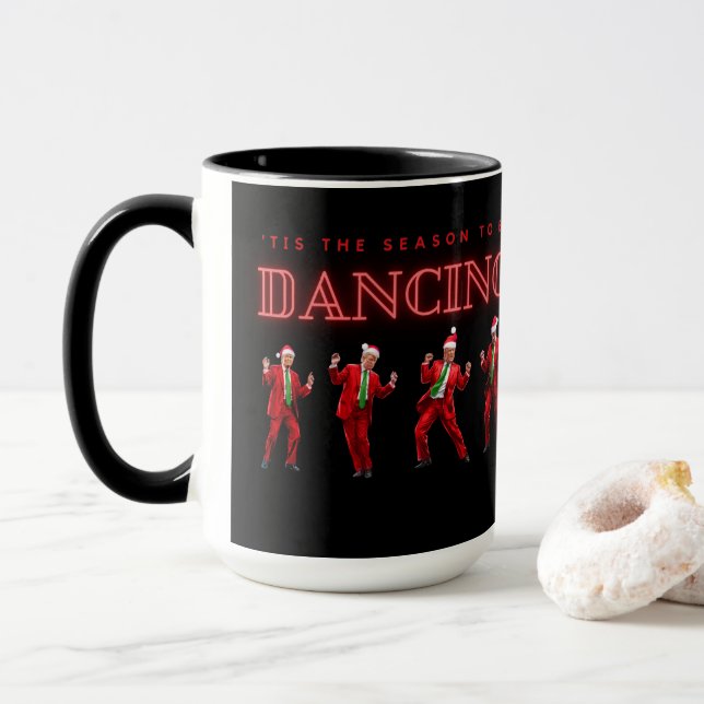 Jultrast Dancing Mugg 15oz (Med munk)