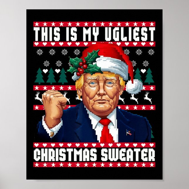 Jultrast det här är min fulaste julsvensk poster (Framsidan)