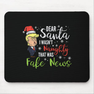 Jultrast Kära Santa Fake News Funny Julafton Me Musmatta