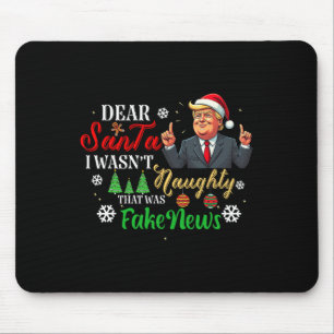 Jultrast Kära Santa Fake News Funny Julafton Me Musmatta