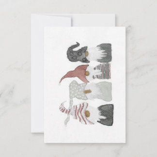 Jultrikåkort Tack Kort