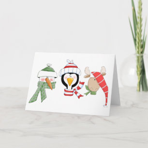 JulTriodjur Helgkort