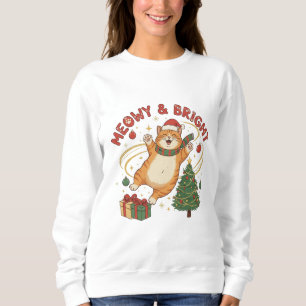 Jultröja för kattälskare t shirt