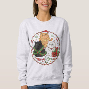 Jultröja för kattälskare t shirt