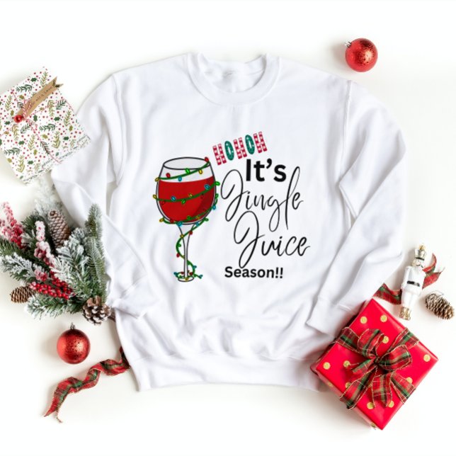 Jultröja - Ho Ho Ho Det är Jingle Juice T Shirt (Skapare uppladdad)