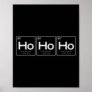 Jultröja, Roligt Ho Ho Ho Present Poster