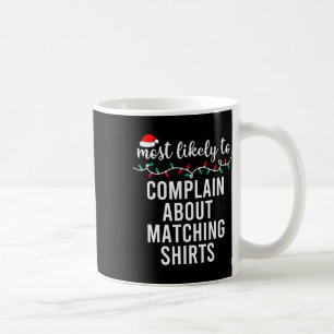 Jultröja som passar familjens pyjamas mest sannoli kaffemugg