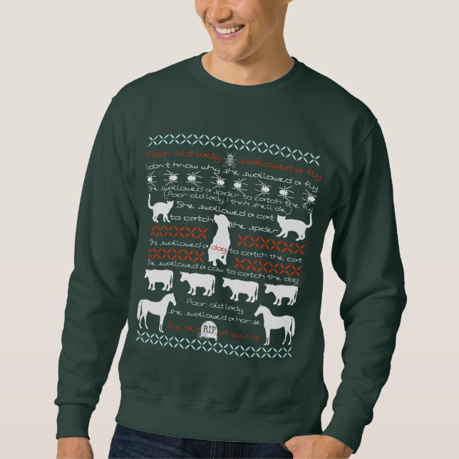 Jultröja Sweatshirt (Framsida)