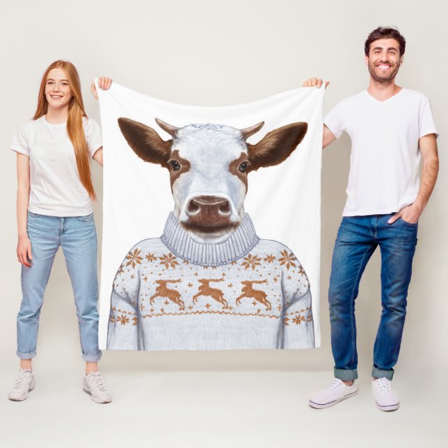 Jultröjako Fleecefilt (På plats)