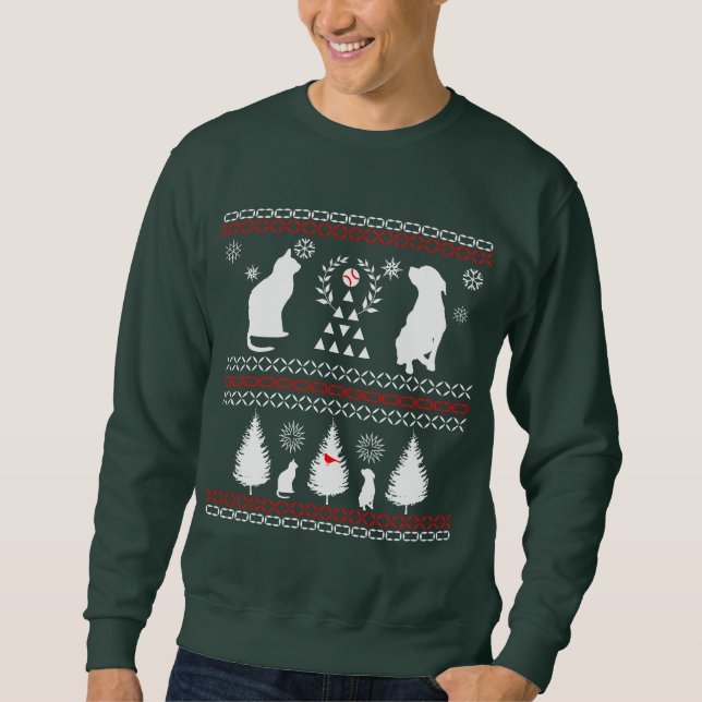 Jultröjaskjorta Sweatshirt (Framsida)