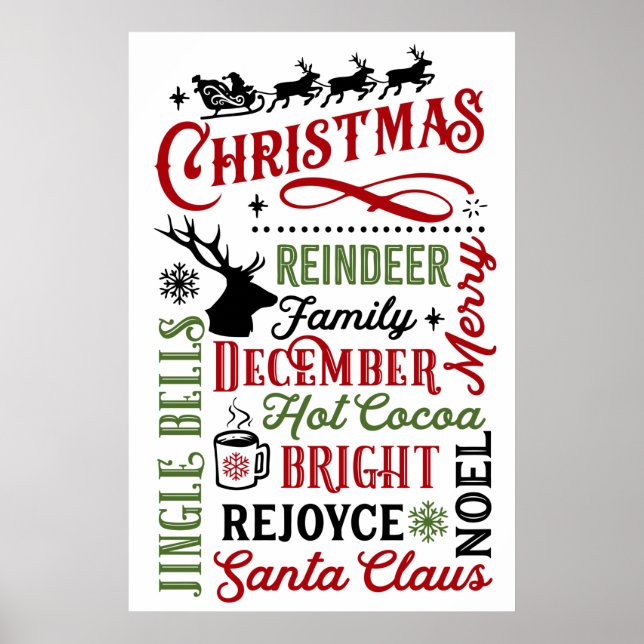 JulTunnelbanan Poster (Framsidan)