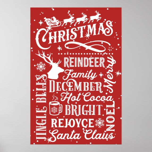 JulTunnelbanan Poster (Framsidan)