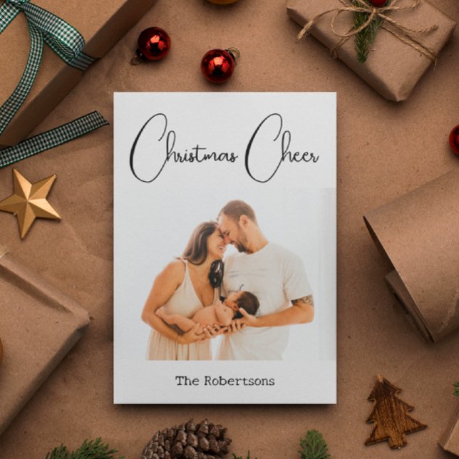 Julturen - Anpassningsbar - fotokort för Helgdag Kort (Skapare uppladdad)