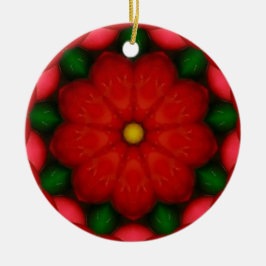 Julturen Cheer Fractal Julgransprydnad Keramik