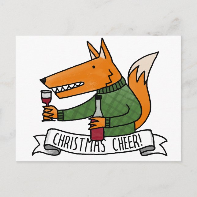 Julturen Fox Helg Vykort (Framsida)