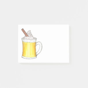 Julturen Helgdag Egg Nog Eggnog Post its Post-it Block