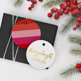 Julturen Red Rand Helgdag Foil