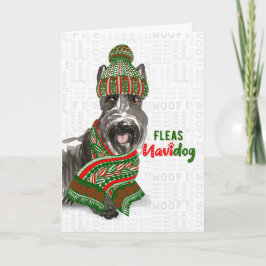 Julturen Scottie Fleas NaviDOG Helgkort
