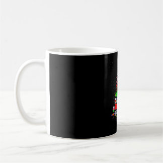 Julturen undervisar engelska Santa Elf Teac Kaffemugg
